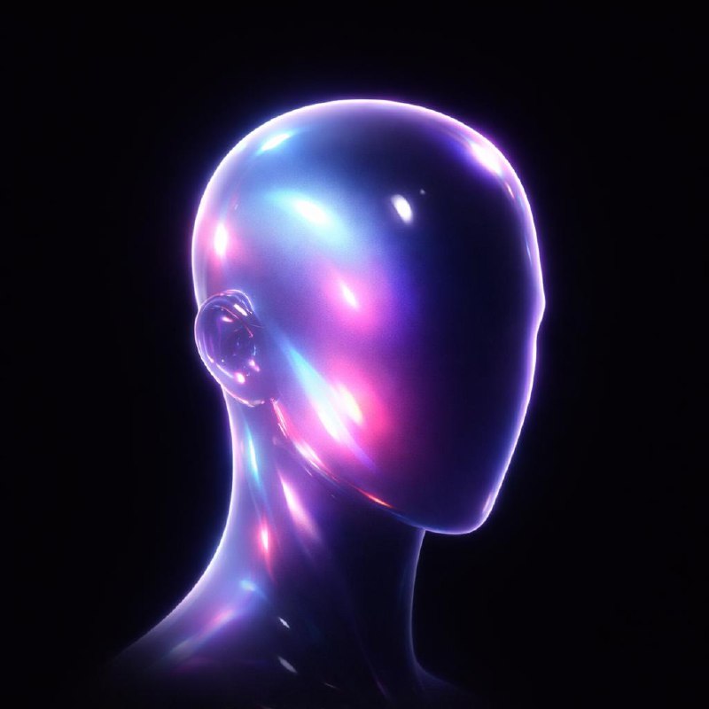 A luminescent AI form